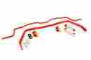 101213-r 05-14 Umi Performance Ford Mustang Coupe Front Rear Sway Bar Kit Red