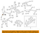 1351012363 Hyundai Oem Equus Stabilizer Sway Damper Washer