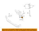 15640305 General Acdelco Gm Genuine Oem Front Stabilizer Sway Bar Clamp