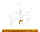 15712451 Gm Oem Rear Spacer