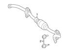 166-320-29-11 Mercedes-benz Genuine Stabilizer Bar