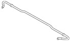 20451al00a Subaru Genuine Stabilizer Bar