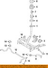 31306792207 Bmw Oem Front Stabilizer Sway Bracket