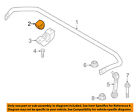 33506861466 Bmw Oem Stabilizer Sway Bar-rear-stabilizer Bar