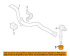 488170r013 Toyota Oem Stabilizer Sway Link Cushion