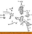 52037710ac Mopar Chrysler Oem Stabilizer Sway Bracket Mount