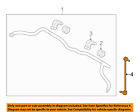 548402b200 Kia Oem Sorento Stabilizer Sway