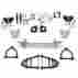 Hexifs1062261trk 57-66 Helix Suspension Brakes And Steering Mustang Ii 2 Ifs Front End Kit For Ford Truck Fits Wilwood Ssbc