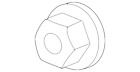 6101696 Mopar Genuine Bumper Nut