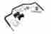 4047-300-b 64-72 Umi Performance Gm A-body Pro Touring 1 Tubular Rear Sway Bar Chassis Mounted Black