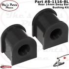 8-1116-bl Prothane Rear Sway Bar Bushing Kit For 636169068188