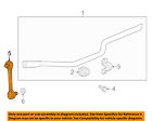 84196992 Gm Oem Stabilizer Sway Link