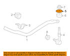 90948a2004 Toyota Oem Tundra Front Link Retainer