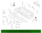 900-031-032-02 911 Porsche Genuine Muffler Washer
