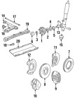 911-341-013-10 911 Porsche Genuine Support Assembly