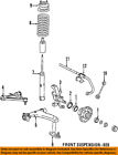 92834307306 Porsche Oem Stabilizer Sway