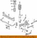 99633370190 Porsche Oem 01-05 911 Stabilizer Sway Bar-rear-stabilizer Bar