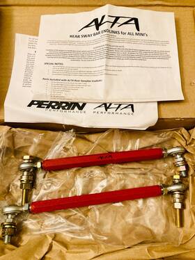 Amp-sus-415 Alta Performance Adjustable Rear Endlinks For Mini Coopers Barely Used In Box