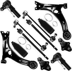 K640360 Ap Kflp7c 12pc Front Lower Control Arms For Toyota Corolla/matrix 2009-2013