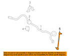 As4z5k484a Ford Oem Focus Stabilizer Sway
