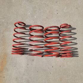 75362 B&g Volvo 240 Wagon Red Lowering Springs Unmodified Used 245 Fcp
