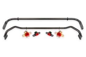 Sb030h Bmr Suspension Sb030 - Sway Bar Kit With Bushings Front Sb016 And Rear Sb017 Black