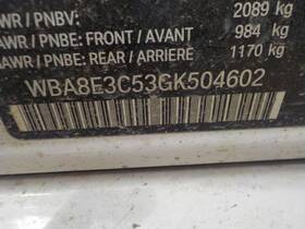 524-59661 Bmw Stabilizer Bar Front Fits 13-18 320i 1348167