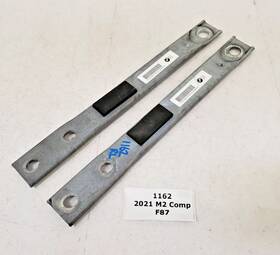 533602 Bmw 16-21 Oem F87 M2 Rear Left Right Suspension Frame Reinforcement Set