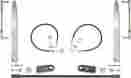 Ce-9900jkra Currie Antirock Sway Bar Kit 97-06 Wrangler Tj 817783003056