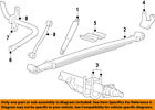 Dc3z5k484b Ford Oem Super Duty Rear Stabilizer Kit