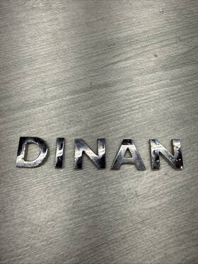 D180-0 Dinan 1997-2010 Bmw E39 E60 M5 Genuine Badge Emblem Oem Rusty