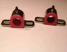 5343 Energy Suspension Polyurethane 1-1/8 Inch Sway Bar Bushing Set For Chevelle And El Camino By Red