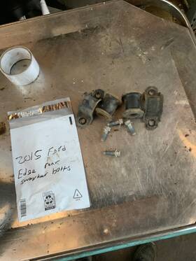 F2gc5a772en Fomoco 2015 - 2021 Ford Edge Awd Rear Stabilizer Sway Anti Roll Bar Bracket Bolts