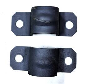 Ford C6oz-5486-a Pair 1967-1973 Mustang Cougar Front / Rear Sway Bar Insulator Bracket Oem