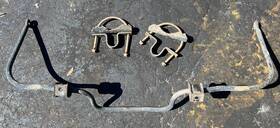 E5ta4a047aa Ford 1999-2005 F250 F350 Single Rear Axle Sway Bar Stabilizer And Mount Brackets Oem