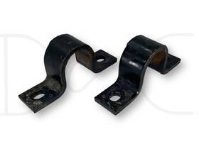 F81a-5b491-ab Ford 99-04 F350 Drw Rear Axle Sway Bar Stabilizer Mount Bracket Set Oe Brackets