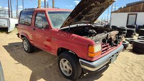 Ford Trucks F0tz5482a 1990 Bronco 2 Front Stabilizer Bar Oem Sway With Brackets
