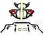 Gh5006low Gh50frontswaybar Gh5006up Gearhead Enterprises 1955 1956 1957 Chevy Car Front Sway Bar W Linkage And Tubular A Arm Control