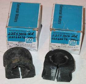 Gm 22532212 1984-1991 Cavalier Skyhawk Sunbird Nos Stabilizer Bushings
