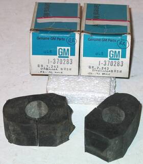 Gm 370283 1977-1988 Buick Olds Chevy Pontiac 1979 Eldorado Nos Sway Bar Bushings
