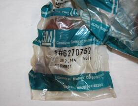 6270752 Gm 1963 Thru 1892 C2 C3 Corvette Sway Bar Bushing Set Grommet Nos Part