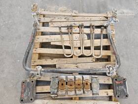 524.gm9506 Gmc Truck Used 2006 C4500 Rear Sway Bar With Hardware Shipped Los Angeles