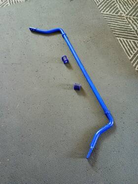 Rc0061fz-24 H&r Superpro Front 24mm 2 Position Adjustable Sway Bar Nb Miata