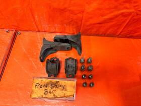 51306-s2a-013 Honda 00-03 S2000 - Front Sway Stabilizer Bar Bushings And Brackets Oem 290 51306-s2a-013 Honda 00-03 S2000 - Front Sway Stabilizer Bar Bushings And Brackets Oem 290