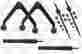 2701-248137 K7424 K7422 52106577ah 45d1078 Dap For Dodge Ram 1500 05 4wd Front Upper Control Arm Sway Bar Link Shocks Absorbers Mon37208 Kyb344399 1924399 193800