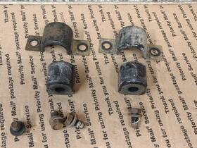 68257343aa Mopar 2004-2023 Pair Of Rear Stabilizer Bar Brackets Bushings And Bolts 68257343aa Mopar 2004-2023 Pair Of Rear Stabilizer Bar Brackets Bushings And Bolts