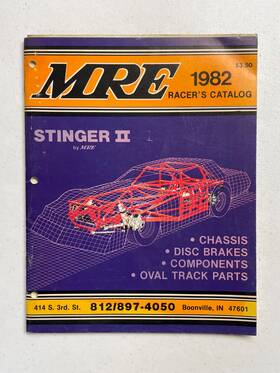 Mre Kh-400 Vintage 1982 Speed Shop Racer S Catalog Mre Kh-400 Vintage 1982 Speed Shop Racer S Catalog