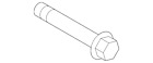 N-105-707-02 Audi Genuine Stabilizer Link Lower Bolt