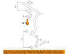 N10697801 Volkswagen Vw Oem Stabilizer Sway Bar Bolt
