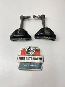 54618-eg010 Nissan 2003-2008 350z Rear Upper Sway Bar Mounting Brackets W End Link Oem 4142